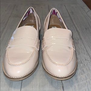 Steve Madden Pink Patent Leather Loafer Size 8